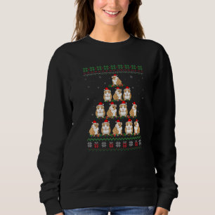 Matching Ugly Christmas Ornament Decor Xmas Guinea Sweatshirt