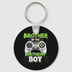 Matching Video Game Birthday Brother Of The Birthd Key Ring