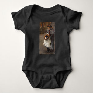 Matchstick Girl Poor Street Urchin Urban Poverty Baby Bodysuit