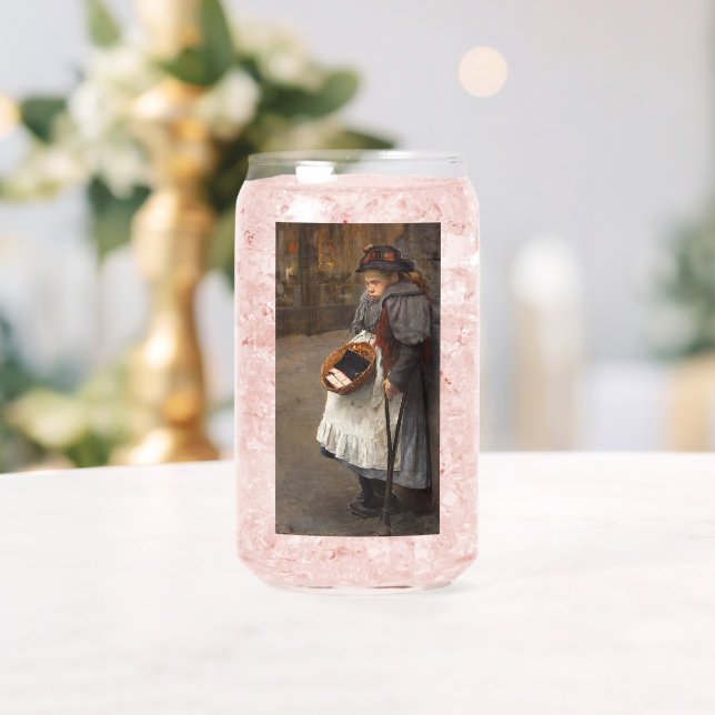 Matchstick Girl Poor Street Urchin Urban Poverty   Can Glass (Insitu (Wedding))