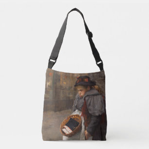 Matchstick Girl Poor Street Urchin Urban Poverty   Crossbody Bag