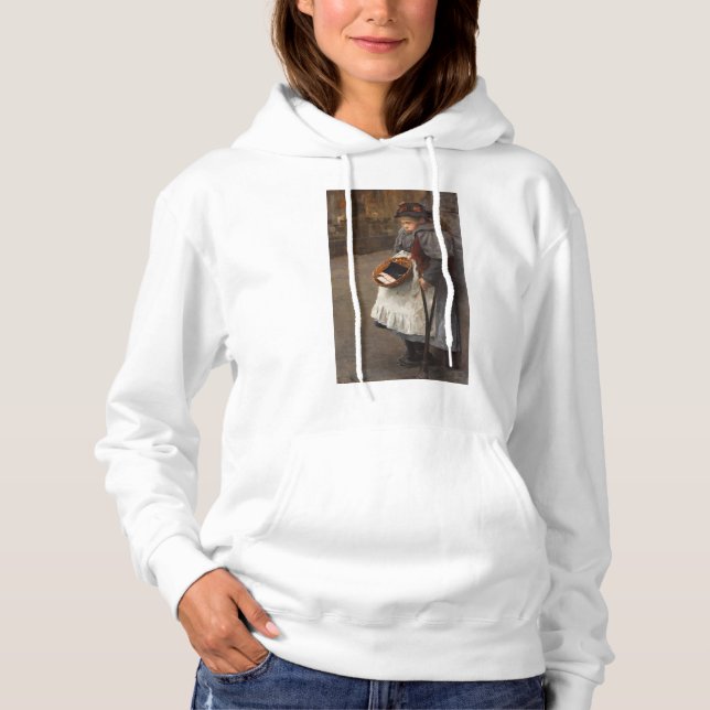 Matchstick Girl Poor Street Urchin Urban Poverty   Hoodie (Front)