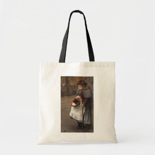 Matchstick Girl Poor Street Urchin Urban Poverty Tote Bag