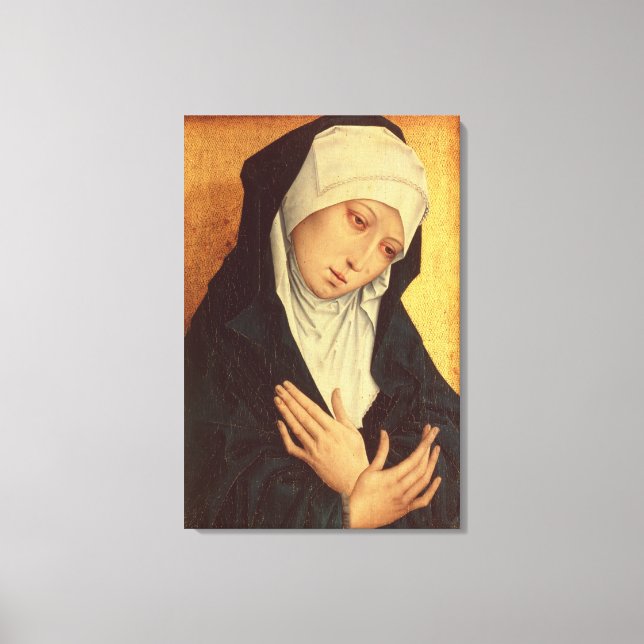 Mater Dolorosa Canvas Print (Front)