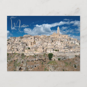 Matera Basilicata Italy Postcard
