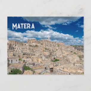 Matera Basilicata Italy Postcard