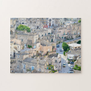 Matera Italy Architecture - Travel Photography Jigsaw Puzzle