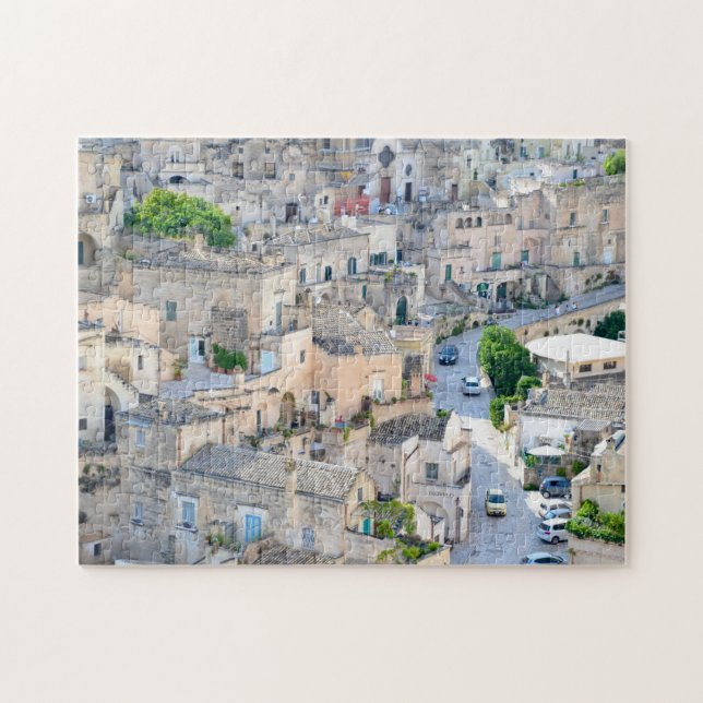 Matera Italy Architecture - Travel Photography Jigsaw Puzzle (Horizontal)