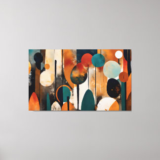 Material abstract decorative picture canvas print
