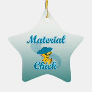 Material Chick #3 Ceramic Tree Decoration