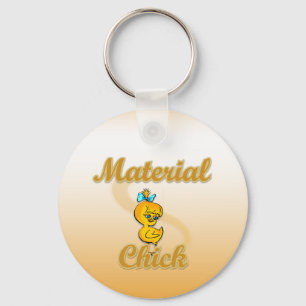 Material Chick Key Ring