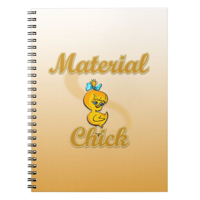 Material Chick Notebook (Front)