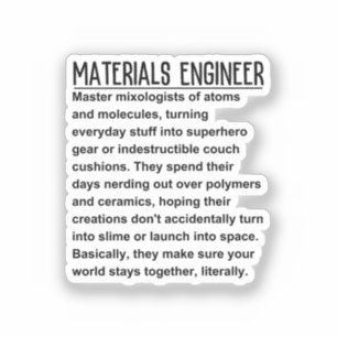 Materials engineer