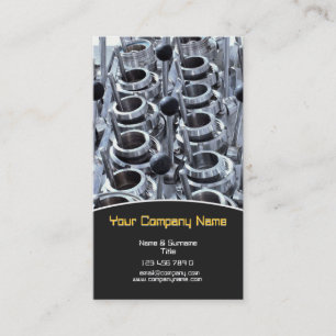 Materials engineer metallurgist metallurgical business card