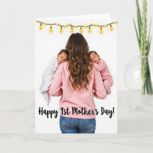 Maternal Embrace Mothers Day Card
