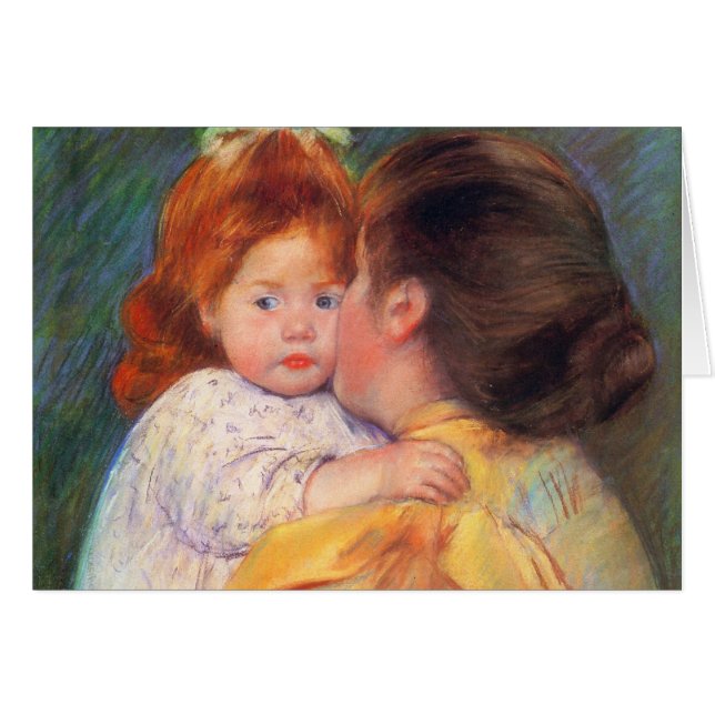Maternal Kiss, Mary Cassatt (Front Horizontal)