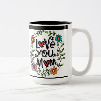 Maternal Love - Special Mass Mother's Day Two-Tone Coffee Mug
