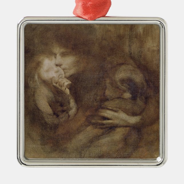 Maternity 2 metal tree decoration (Front)