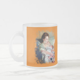 Maternity Frosted Glass Coffee Mug