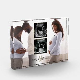 Maternity Keepsake 4 photos Monogram Initial 