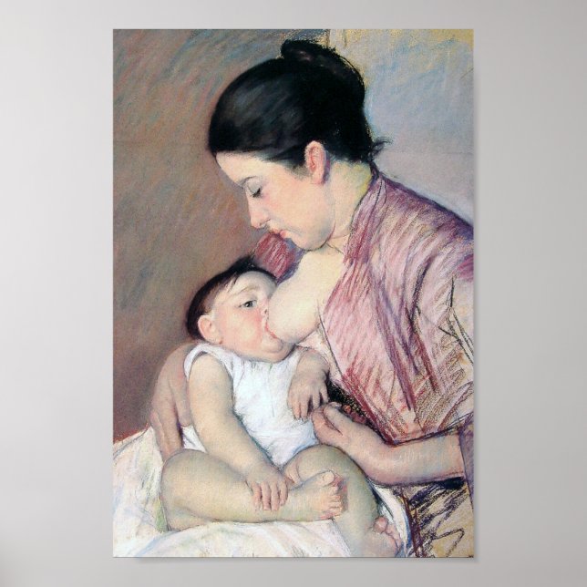 Maternity, Mary Cassatt Poster (Front)