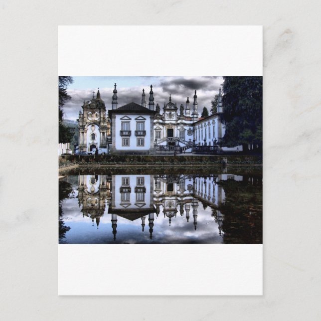 Mateus palace in Vila Real Postcard (Front)
