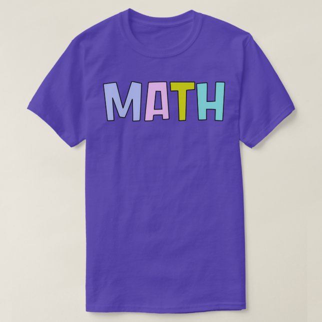 MATH 28 T-Shirt (Design Front)