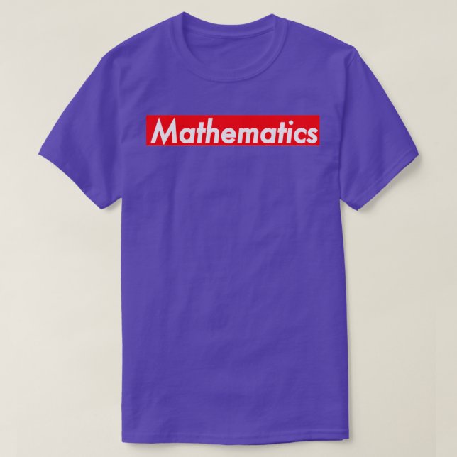 Math 32 T-Shirt (Design Front)