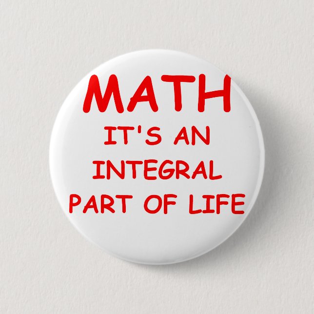 MATH 6 CM ROUND BADGE (Front)