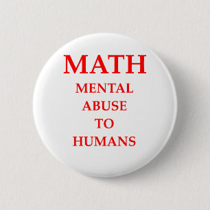 MATH 6 CM ROUND BADGE