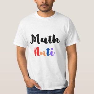 Math Antics Colourful Logo T-Shirt