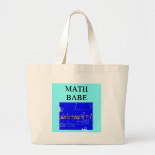 MATH BABE LARGE TOTE BAG