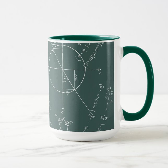 Math blackboard mug (Right)