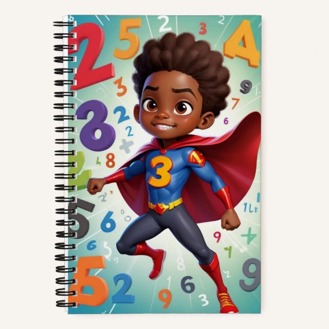Math Boy Notebook (Front)