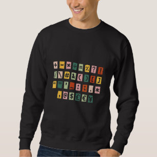Math Calculation Symbols Sweatshirt