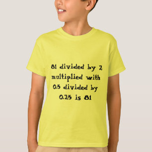 Math calculation T-Shirt