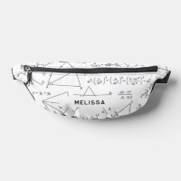 Math Calculations and Shapes Pattern Personalised