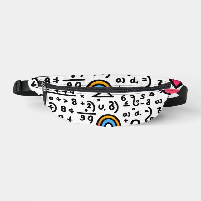 Math Calculator Bag – Stylish Design for Math Love (Front)