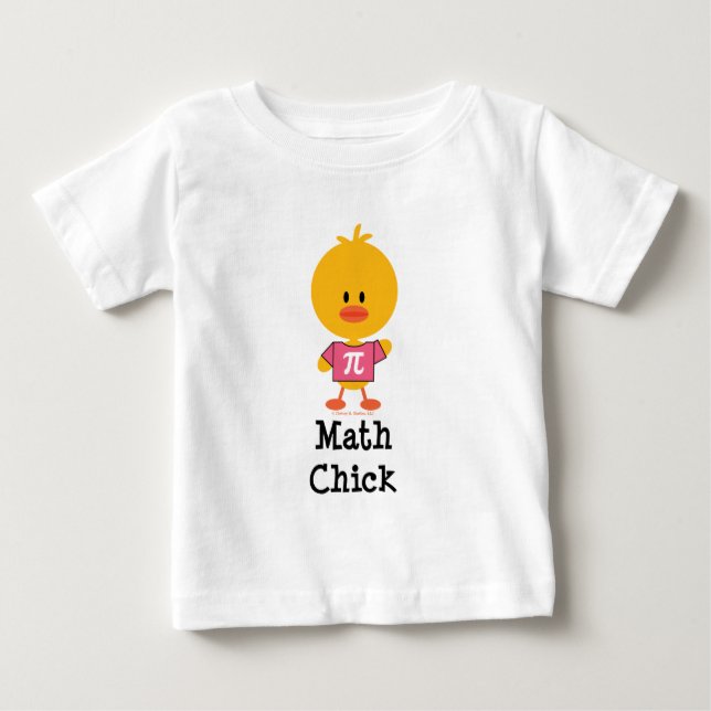 Math Chick Infant T shirt (Front)