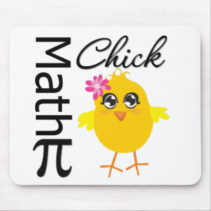 Math Chick Mouse Mat