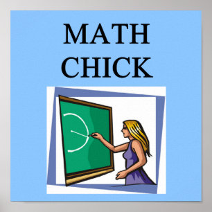 MATH CHICK POSTER
