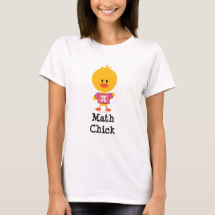 Math Chick T shirt