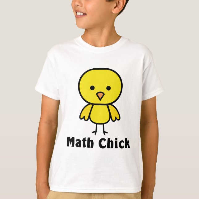 Math Chick T-Shirt (Front)