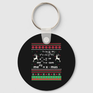 MATH CHRISTMAS KEY RING
