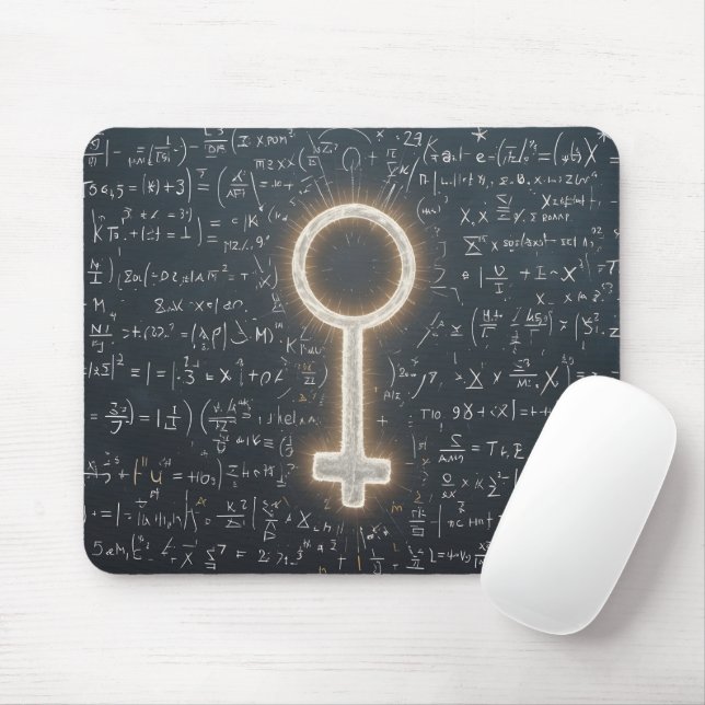 Math Clarity Key Mouse Mat (With Mouse)