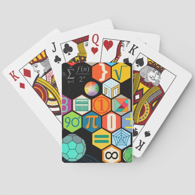 Math Classic Playing Cards (Back)