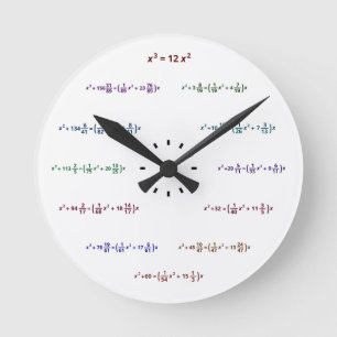 Math Clock (AM-PM-Minutes)