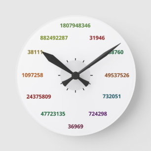 Math Clock in base 36