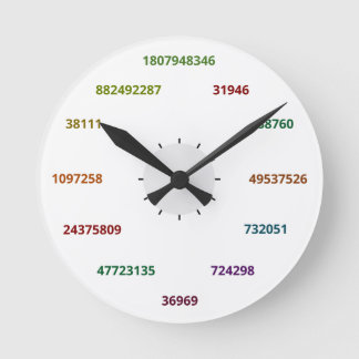 Math Clock in base 36