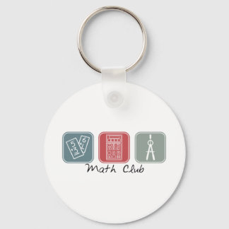 Math Club (Squares) Key Ring